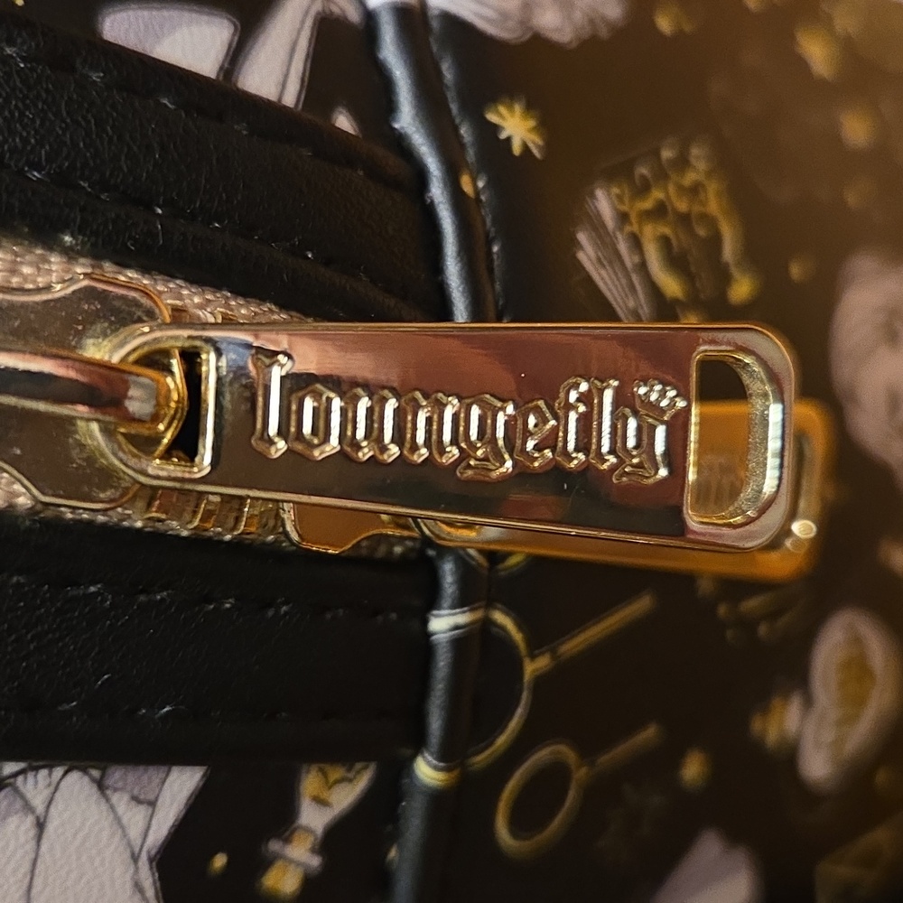 Loungefly Harry Potter Magical Elements Print Double Strap Shoulder Bag Purse - Picture 8 of 11